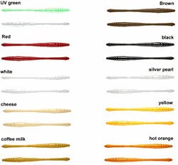 Libra Lures Dying Worm 70 mm - Duft Cheese